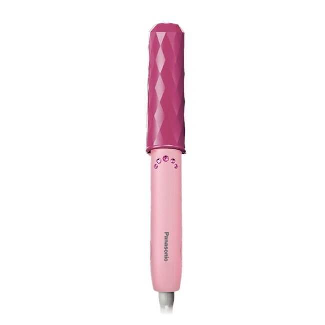 PANASONIC COMPACT HAIR STRAIGHTENER & CURLER - PINK