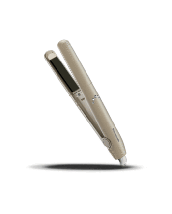 PANASONIC COMPACT HAIR STRAIGHTENER & CURLER - BEIGE